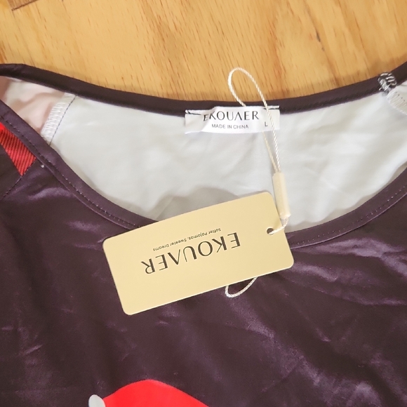 NWT Ekouaer Christmas Pajamas for Men Long Sleeve Pjs Loungewear Sleepwear LARGE - Picture 6 of 17